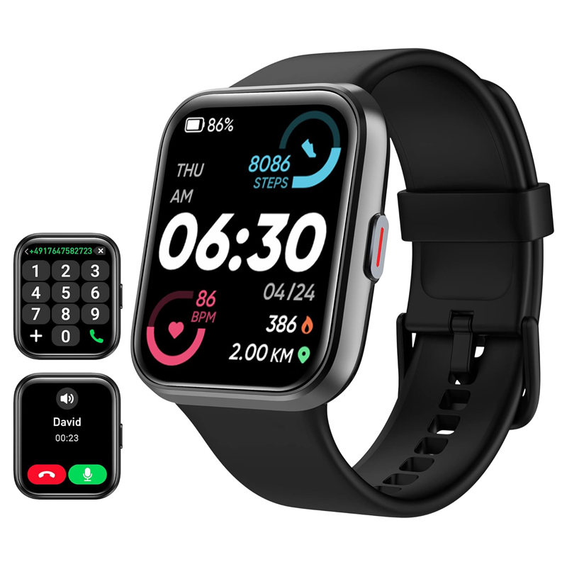 Smart Fitness Watch with Calling Feature